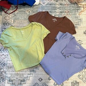 Baby tee lot. Size XS